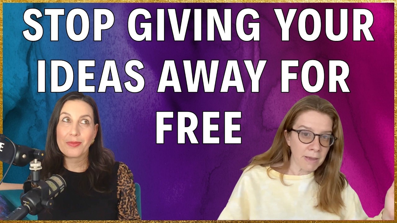 Stop Giving Your Ideas Away For Free